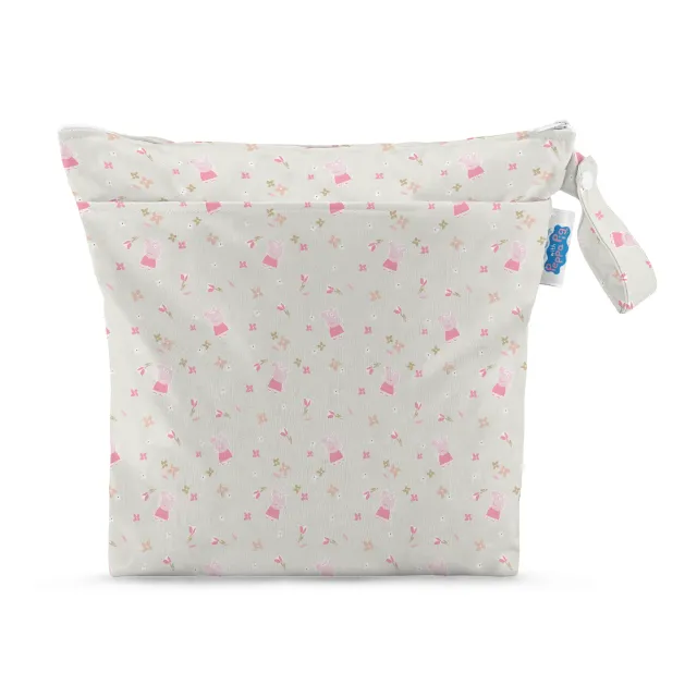 Modern Cloth Nappies Peppa Pig Grab & Go wetbag Peppa Floral waterdicht