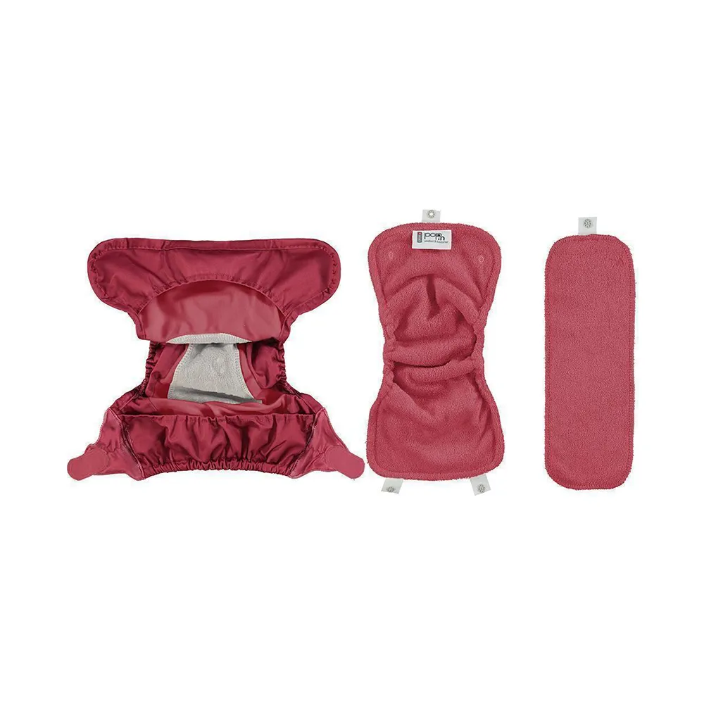 Pop-in parttime bamboe wasbare luiers 10 stuks Brights