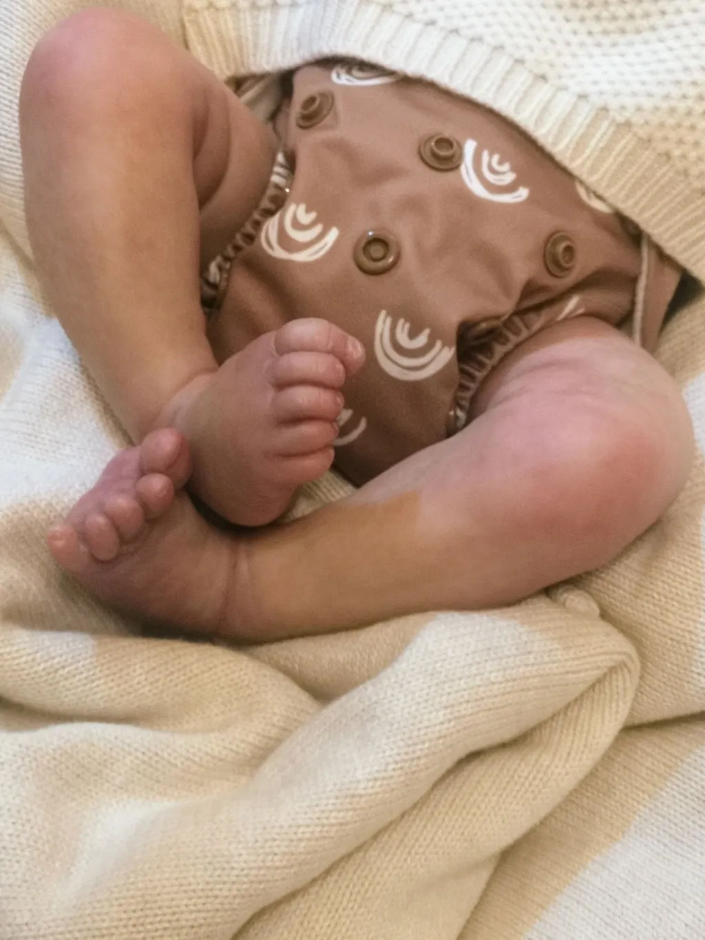 Modern Cloth Nappies Pearl Pocket all-in-one wasbare luier Dusty Rose one-size