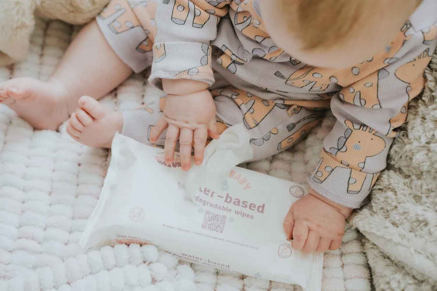 Jackson Reece Water Based Wipes babydoekjes 36 packs ongeparfumeerd