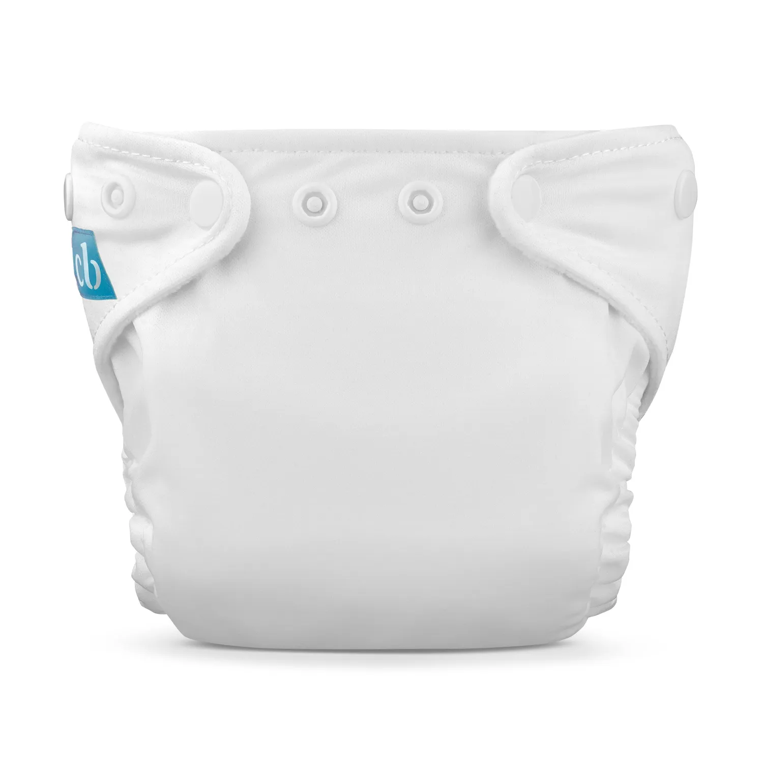 Charlie Banana Newborn Wasluier White 1 stuk fleece