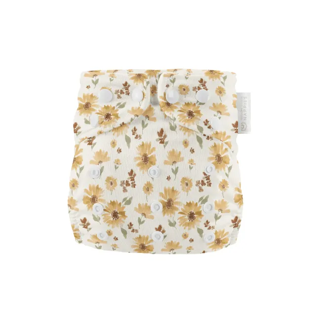 Modern Cloth Nappies Newborn wasbare luier Meadow groen