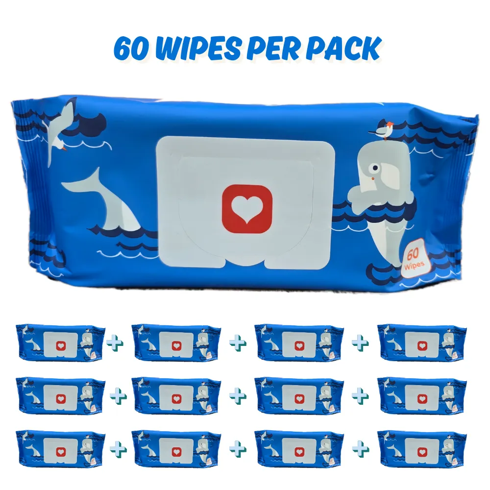 Pop-in Water Wipes babydoekjes 99,9% water 60 stuks