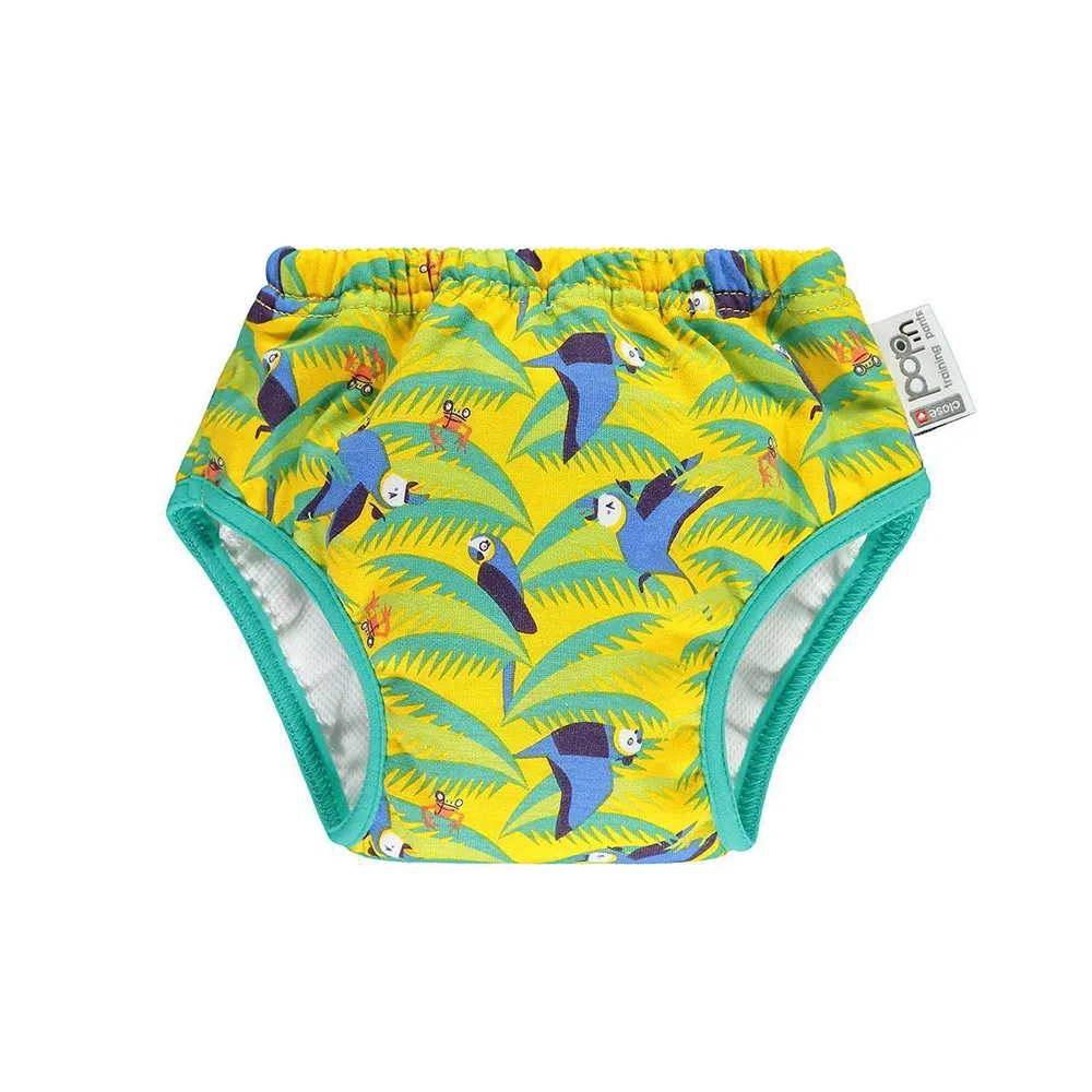 Pop-in Potty Training oefenbroekje M 18-24 mnd Parrot wasbaar