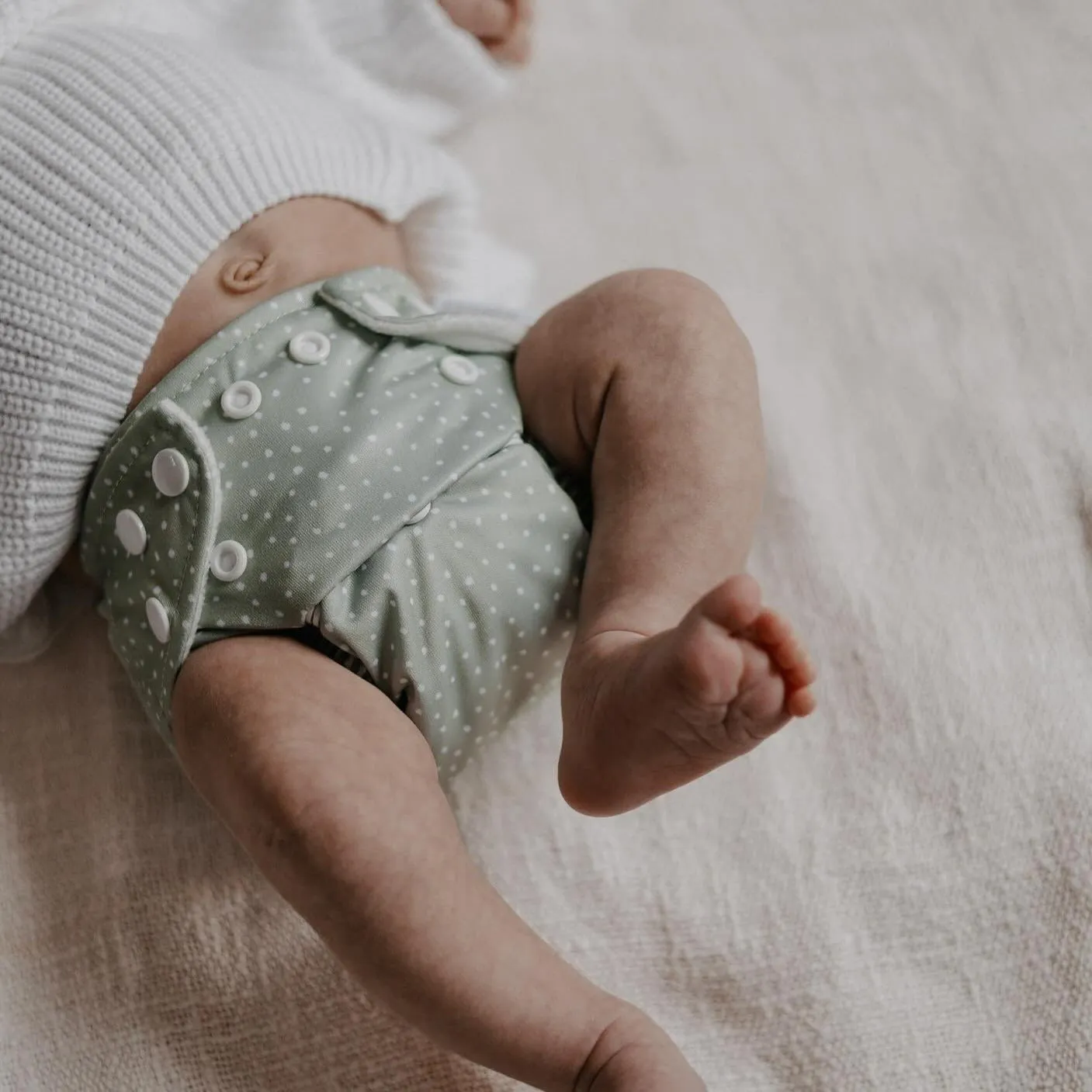 Modern Cloth Nappies Newborn Eden wasbare luier newborn zacht