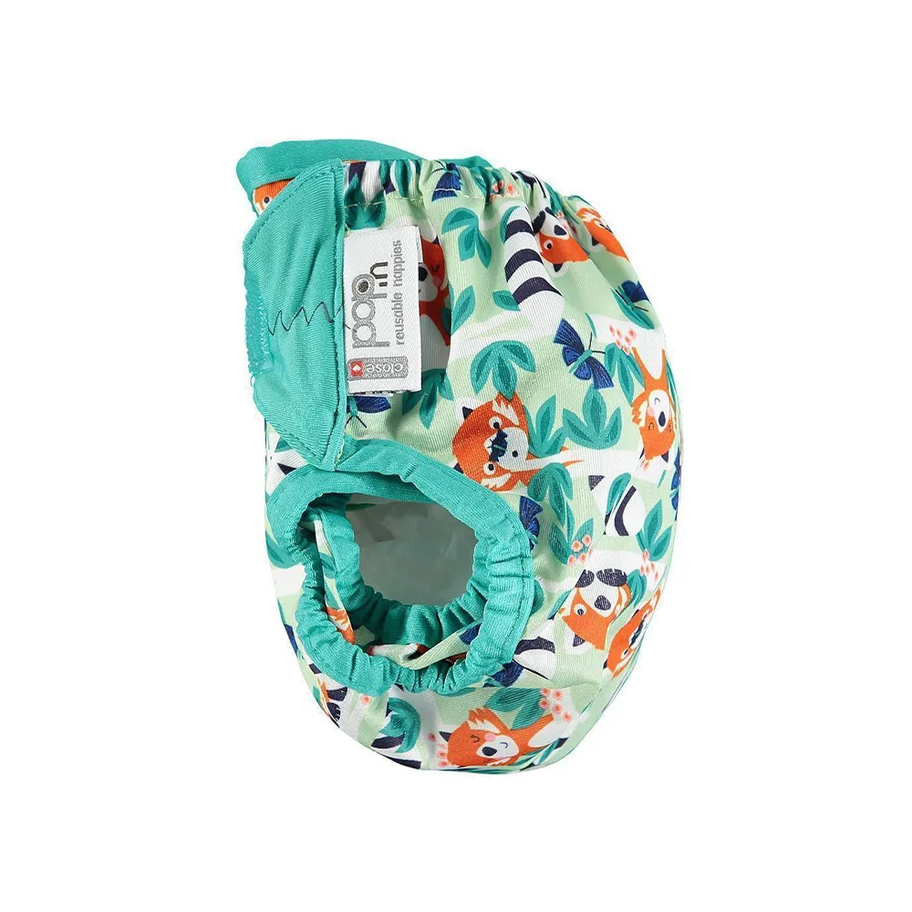 Pop-in Aplix overbroekje one-size lekvrij Parrot