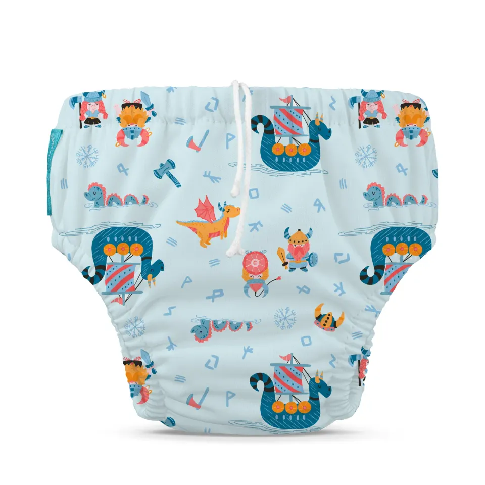 Charlie Banana Swim Drawstring Zwemluier S koord lekvrij