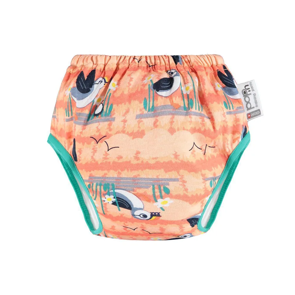 Pop-in Potty Training oefenbroekje M 18-24 mnd Parrot wasbaar