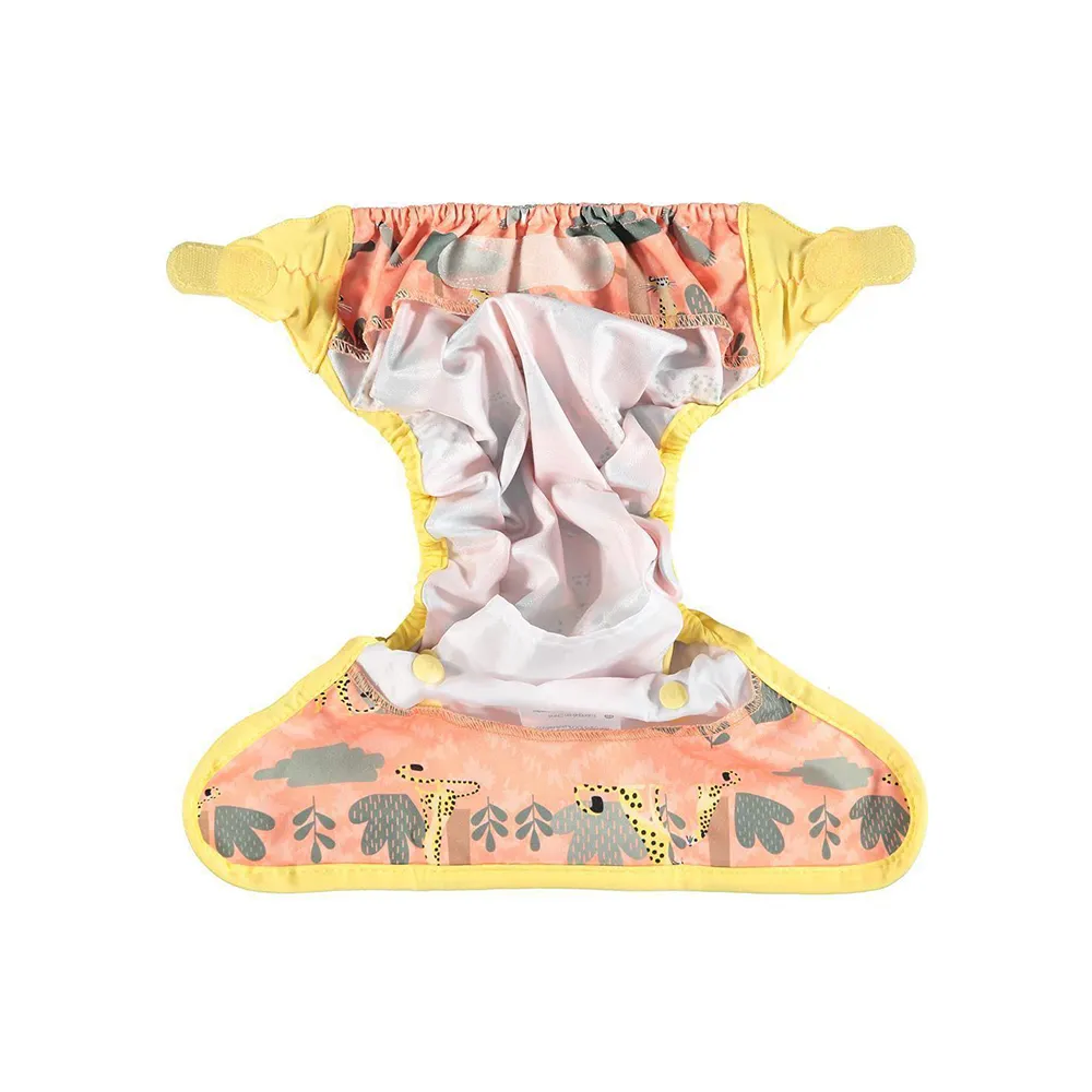 Pop-in Overbroekje Aplix One Size Cheetah lekvrij TPU