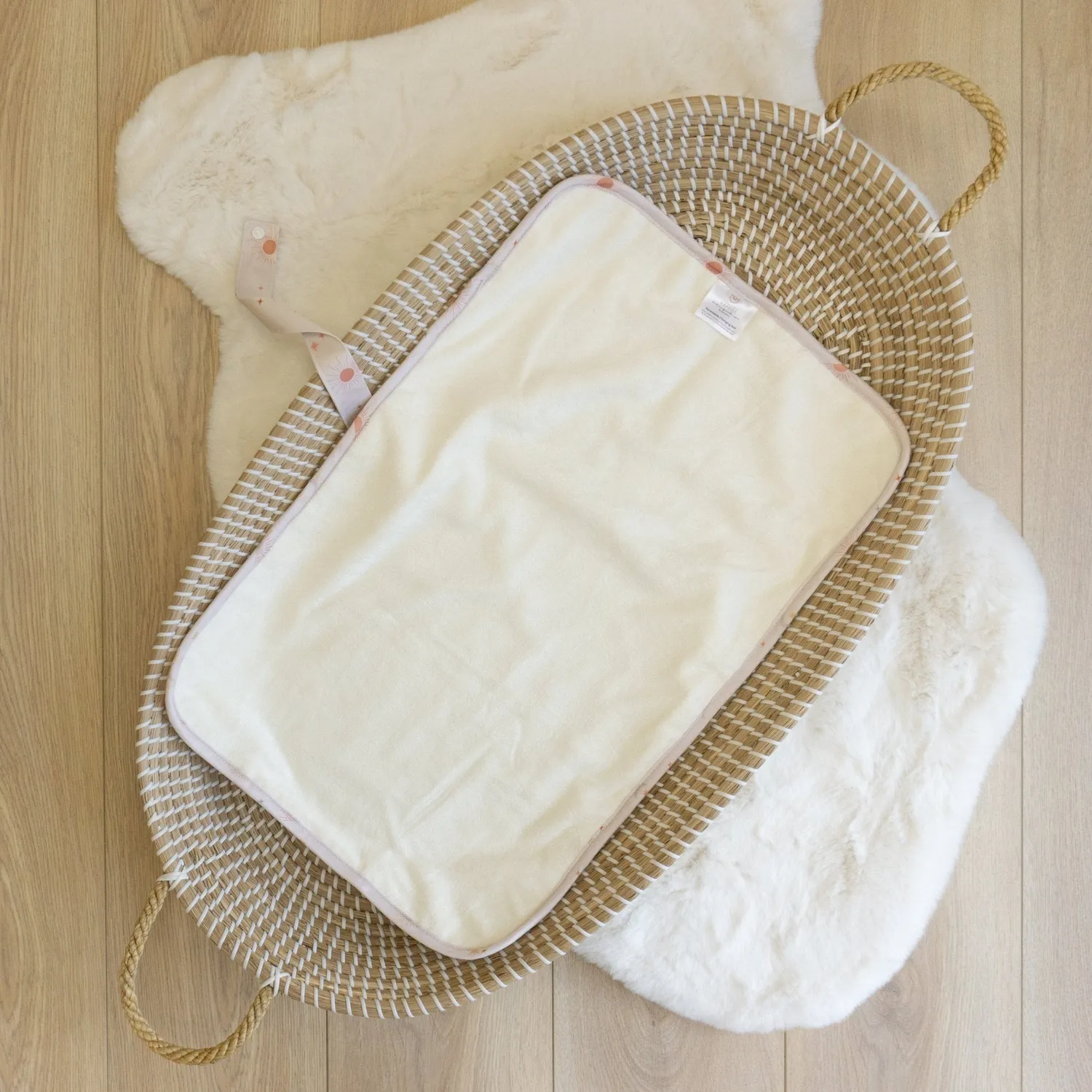 Modern Cloth Nappies Changing Mats Celestial verschoonmat bamboe