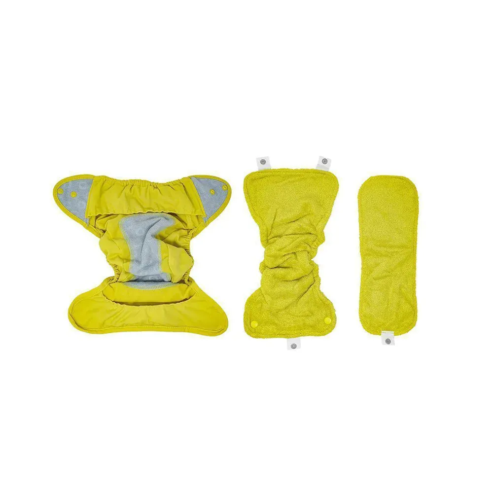 Pop-in herbruikbaar startpakket Brights luier+doekjes+pads