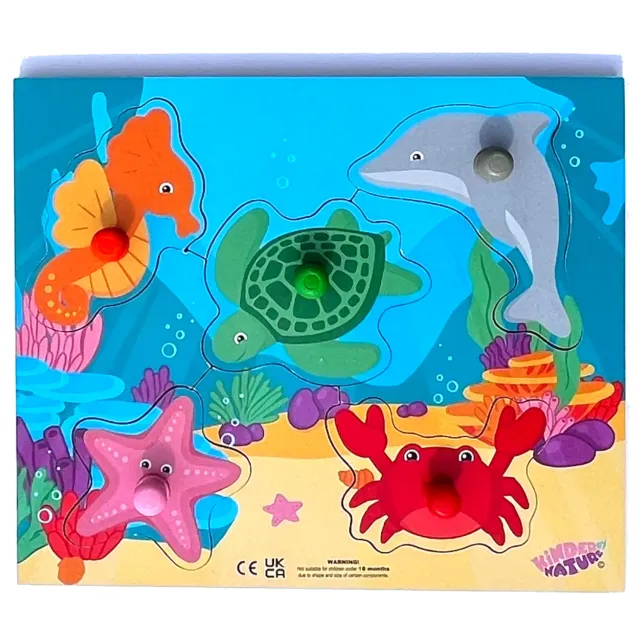 Jackson Reece Under the Sea puzzel hout 23,5 cm