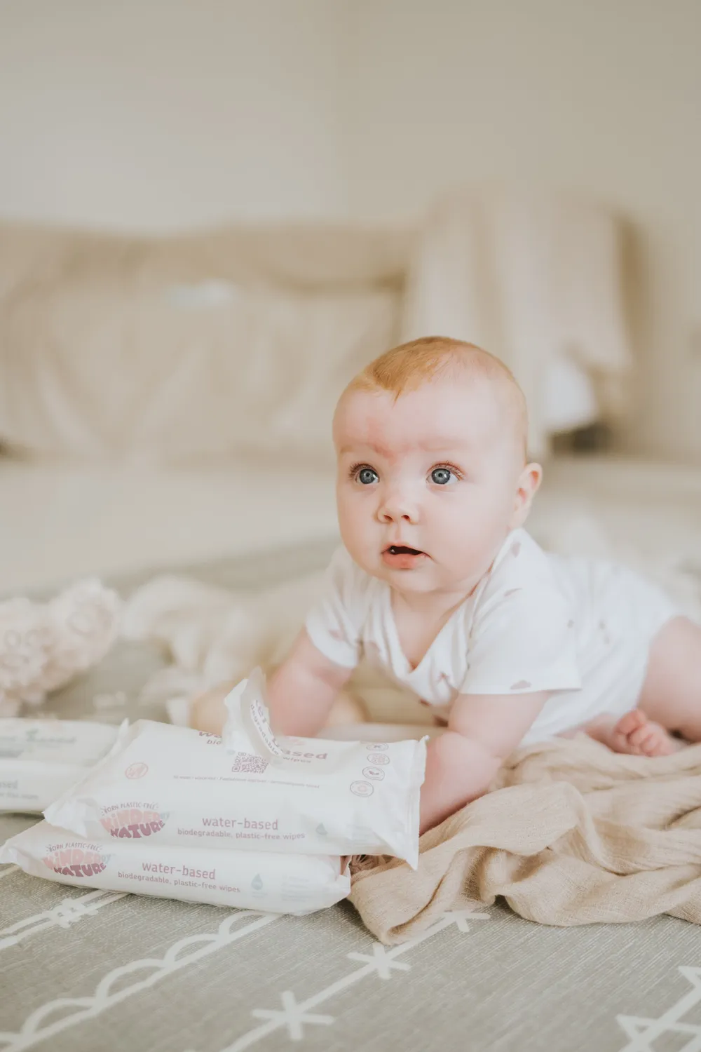 Jackson Reece Water Based Wipes babydoekjes 36 packs ongeparfumeerd