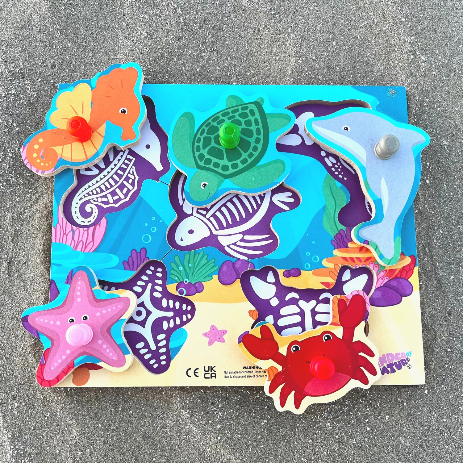 Jackson Reece Under the Sea puzzel hout 23,5 cm