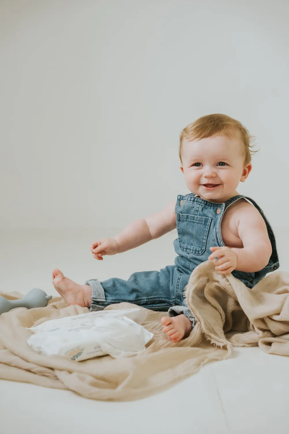 Jackson Reece Kinder by Nature Plant-Based babydoekjes 12 packs plasticvrij