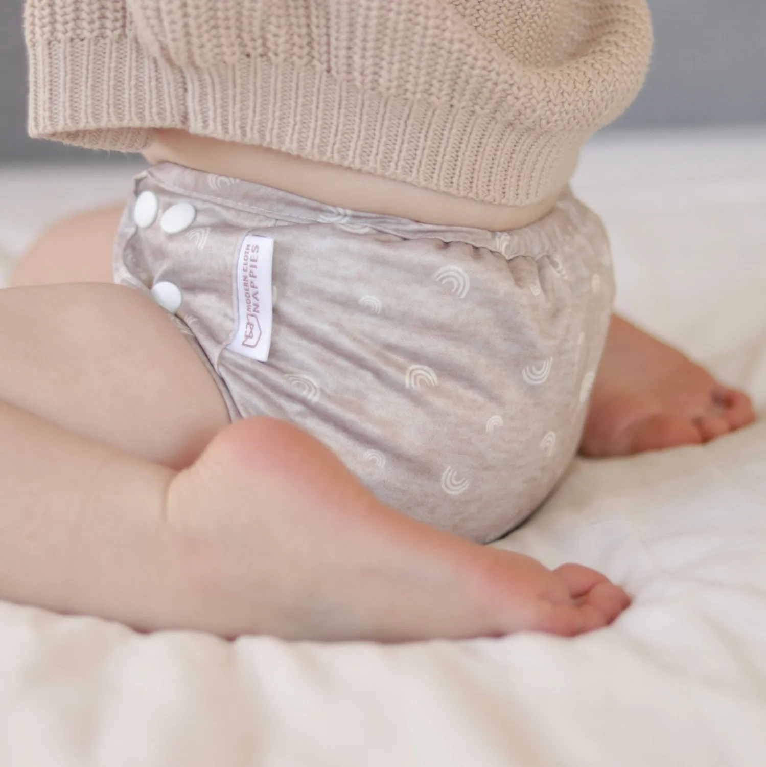 Modern Cloth Nappies One Size overbroekje Coconut Milk lekvrij