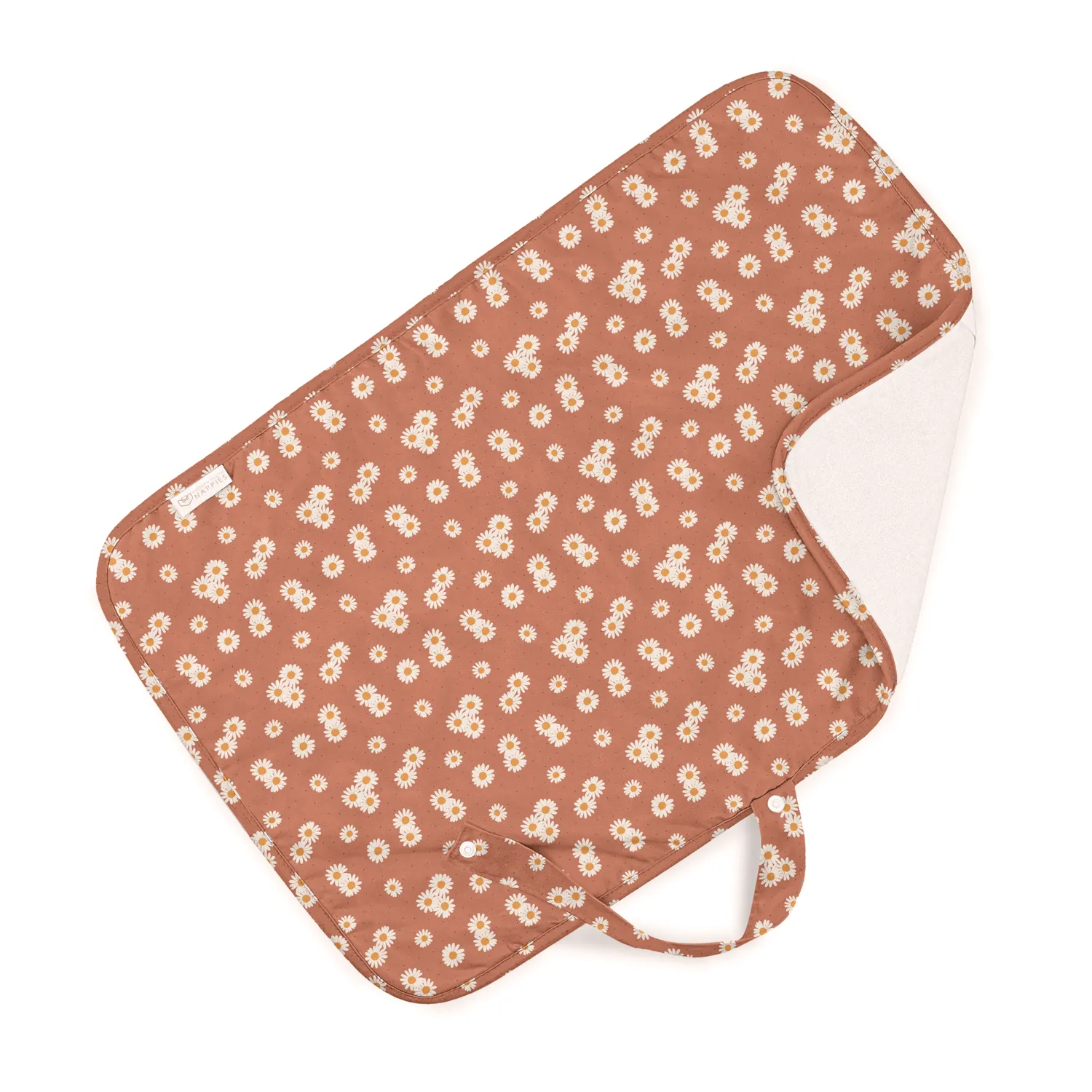 Modern Cloth Nappies Changing Mats Ditsy Daisy verschoonmat 40x60 bamboe