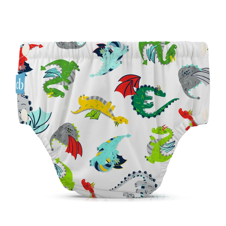 Charlie Banana Swim Snaps zwemluier S Mr Dragon waterdicht