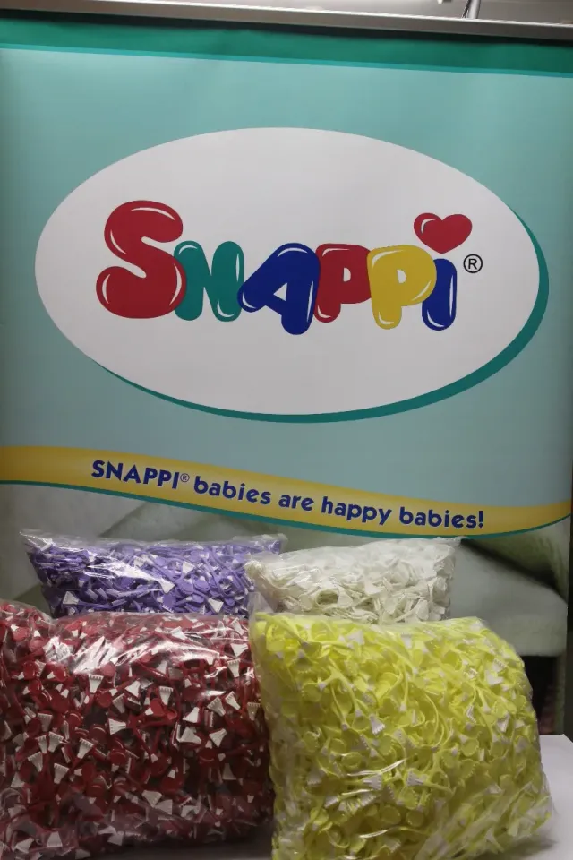 Snappi Luierklemmen Maat 1 zak 1000 stuks voor prefolds