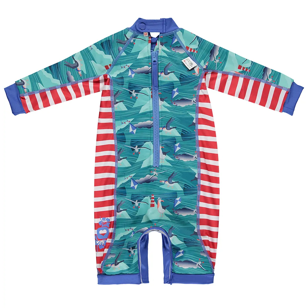 Popin Pop-in Snug Suit zwempak Albatross fleece gevoerd
