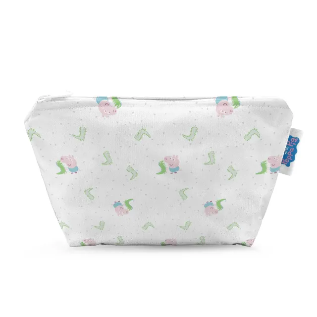 Modern Cloth Nappies small wetbag George Mr Dinosaur wit waterdicht
