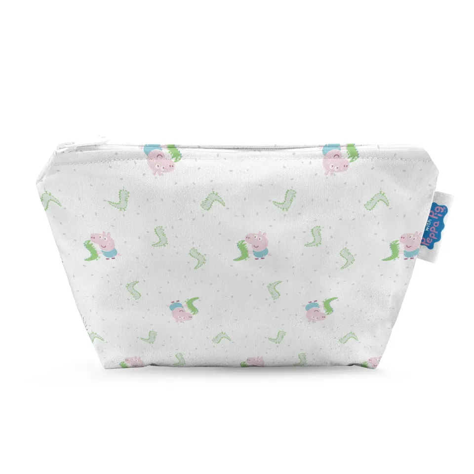 Modern Cloth Nappies small wetbag George Mr Dinosaur wit waterdicht