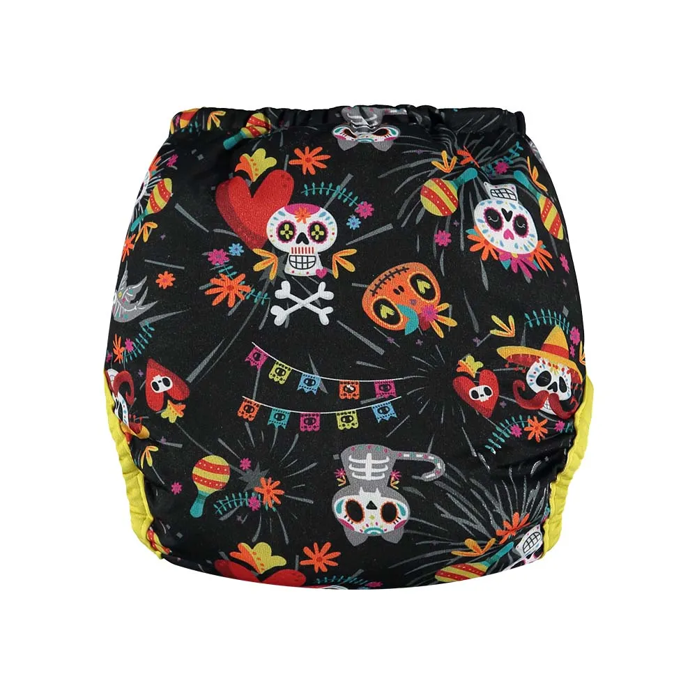 Popin Pop-in All-In-Two bamboe wasbare luier Fiesta bamboe