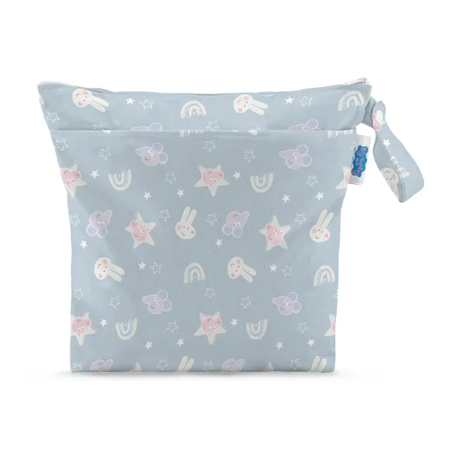 Modern Cloth Nappies Peppa Pig Grab & Go wetbag Blue Mix waterdicht