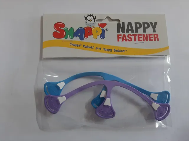 Snappi Size 2 Luierklem 2 stuks flexibel