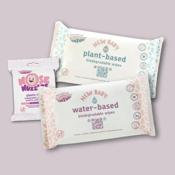 Jackson Reece Plastic-Free Tester Bundle babydoekjes plasticvrij