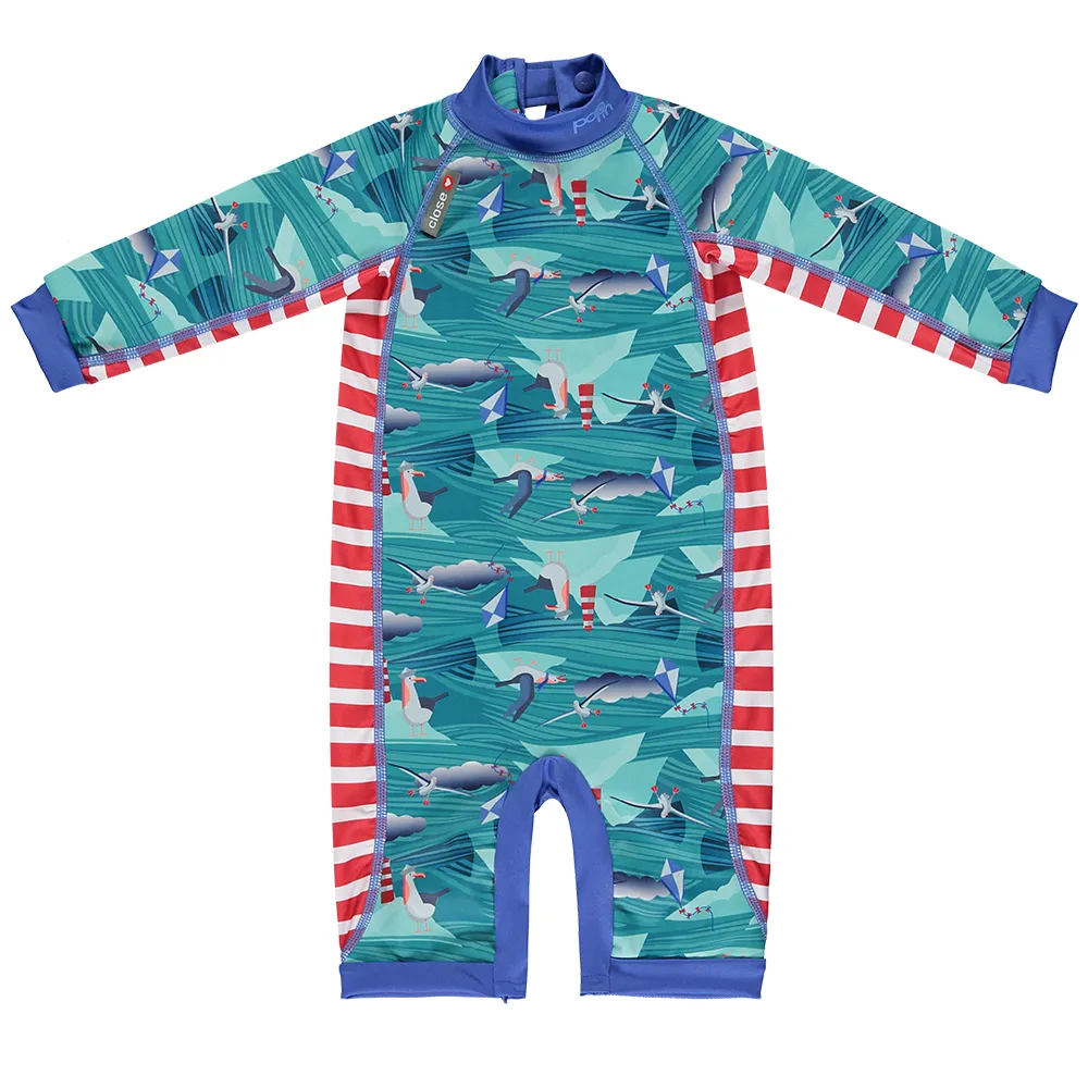 Popin Pop-in Snug Suit zwempak Albatross fleece gevoerd