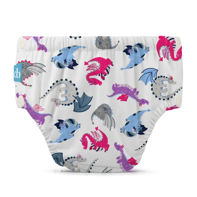 Charlie Banana Swim Snaps Zwemluier XS drukknoop lekvrij