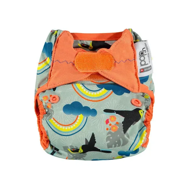 Popin Pop-in luiercover klittenband one size dierenprint