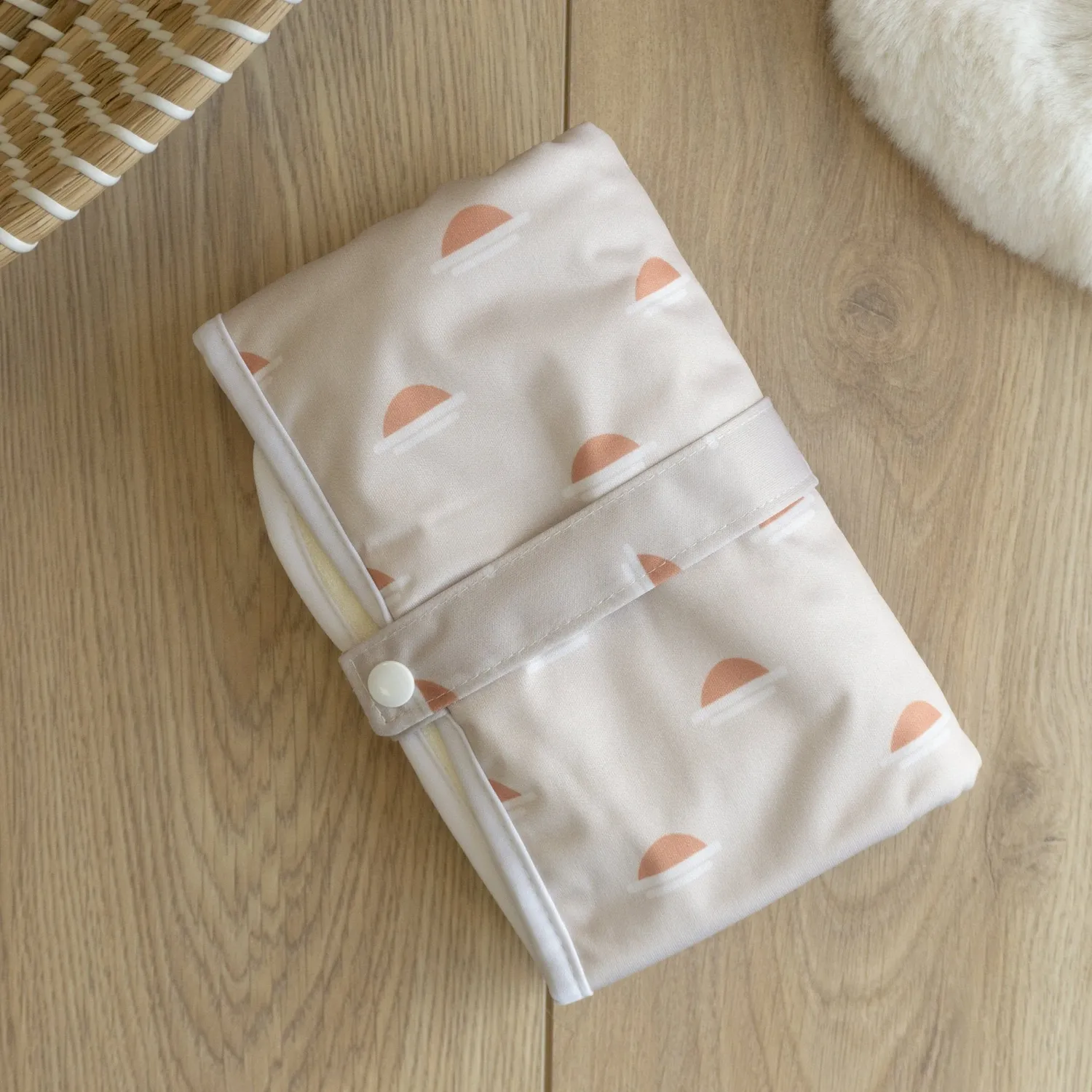 Modern Cloth Nappies Changing Mats Golden Hour verschoonmat 40x60 bamboe