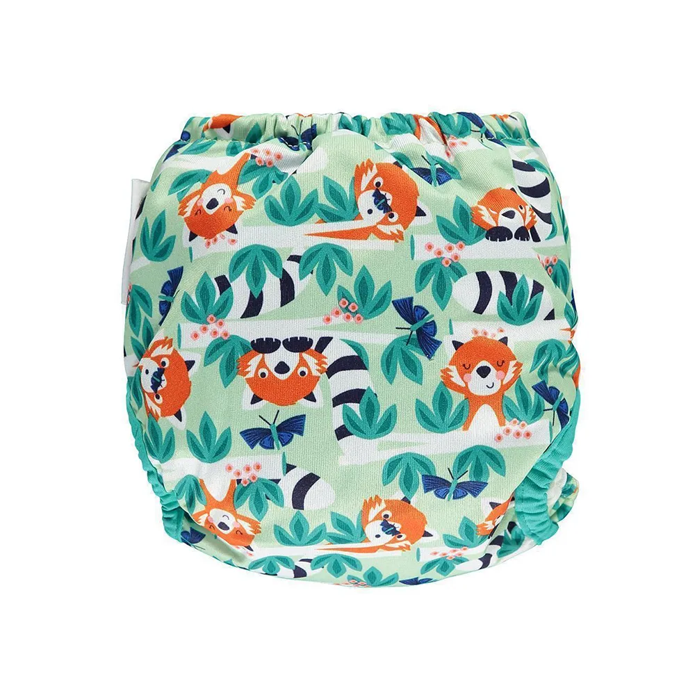 Popin Double Gusset Luiercover Parrot one size