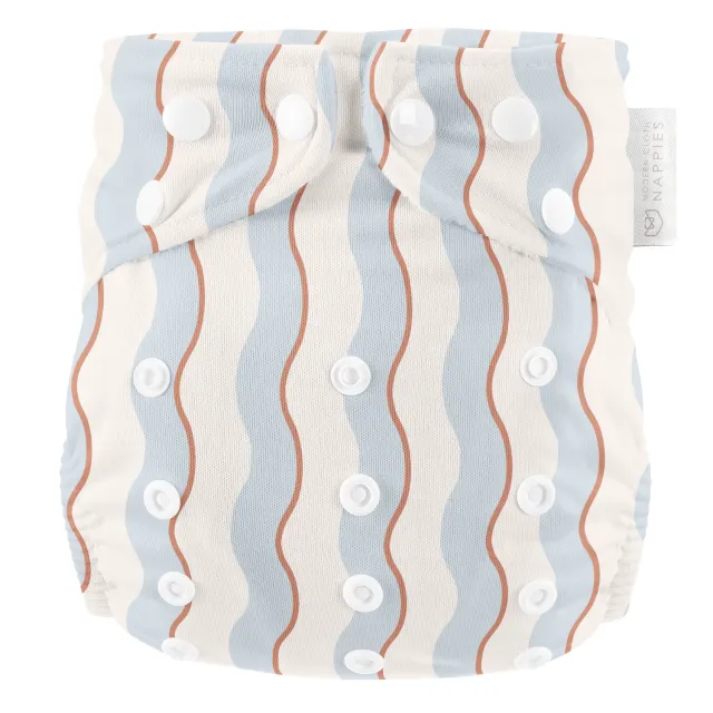Modern Cloth Nappies Wiggle Waves zwemluier one-size