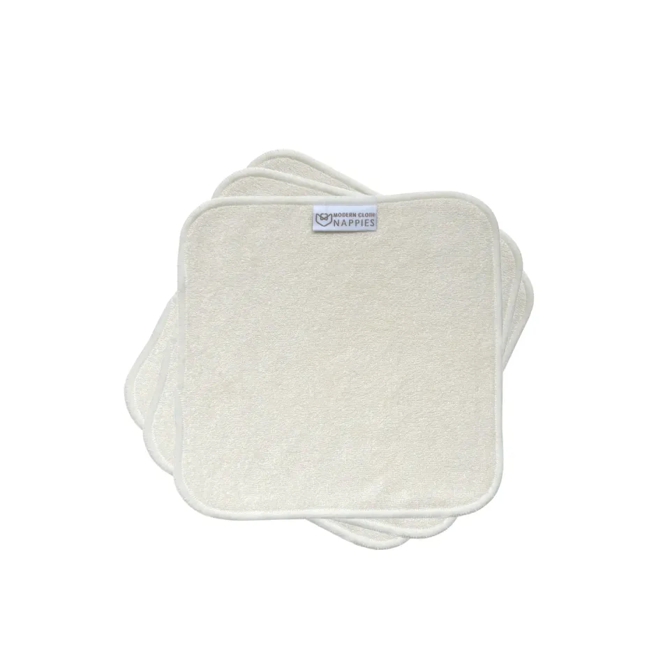 Modern Cloth Nappies wasbare billendoekjes 5 stuks bamboe 20x20 cm