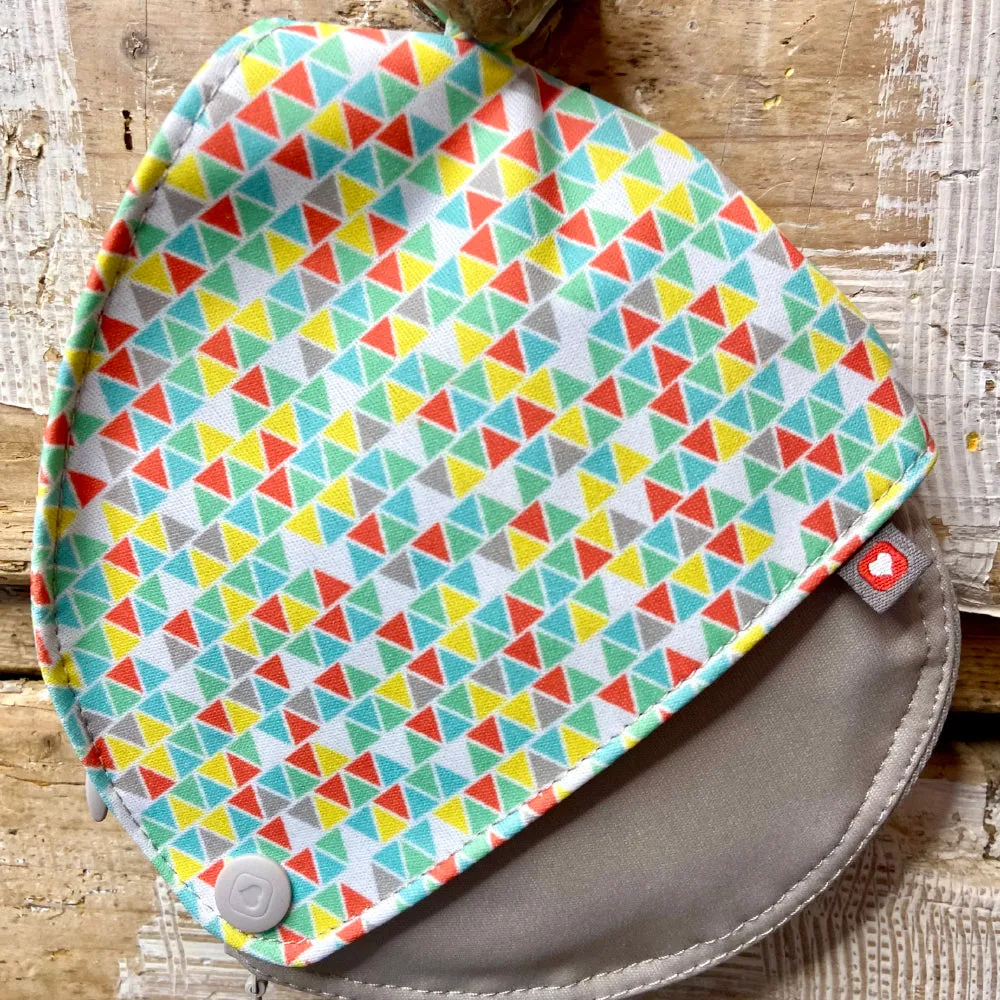 Pop-in Teardrop wet/dry tasje voor borstkompressen Pastels