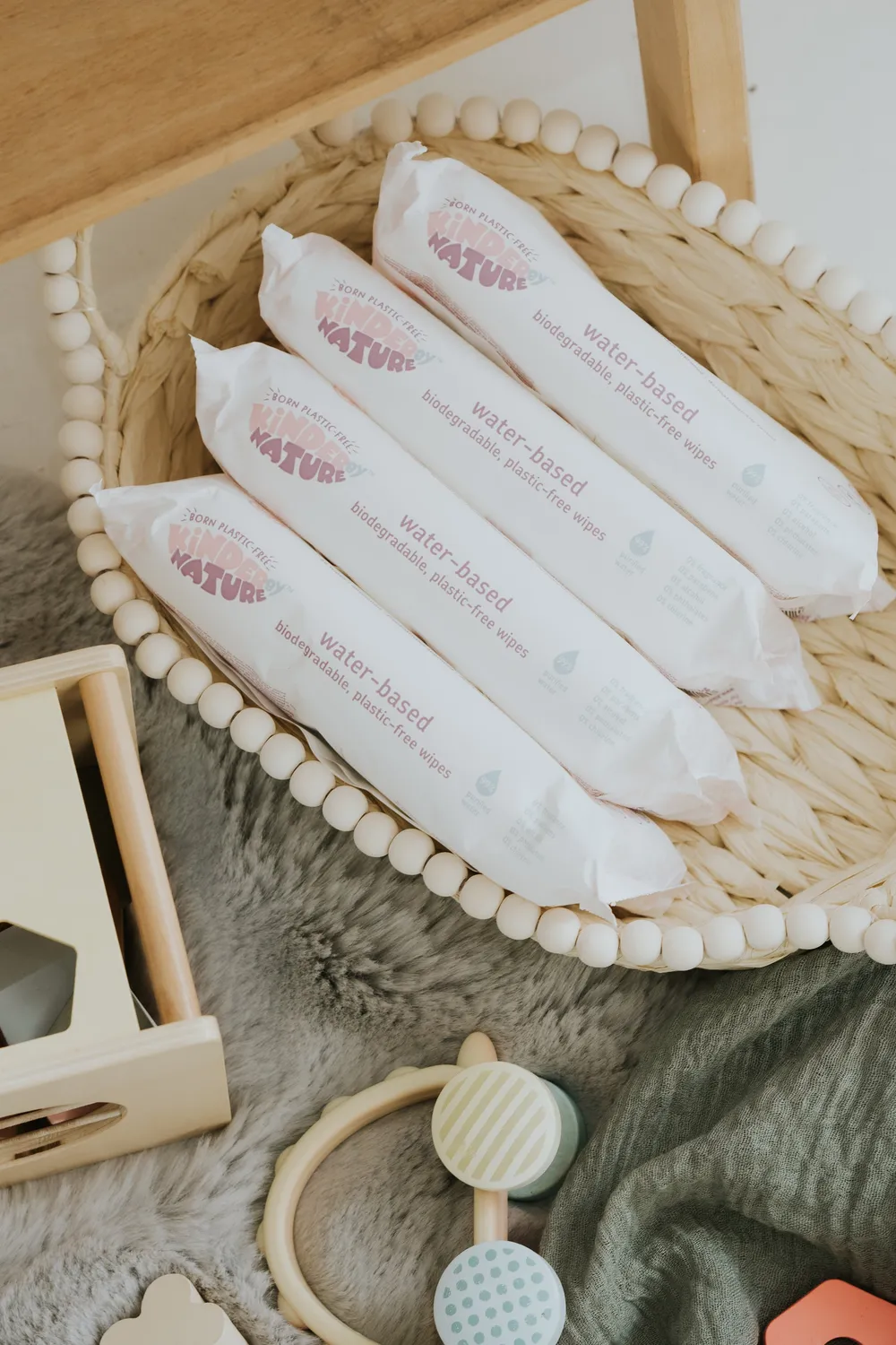 Jackson Reece Water Based Wipes babydoekjes 36 packs ongeparfumeerd