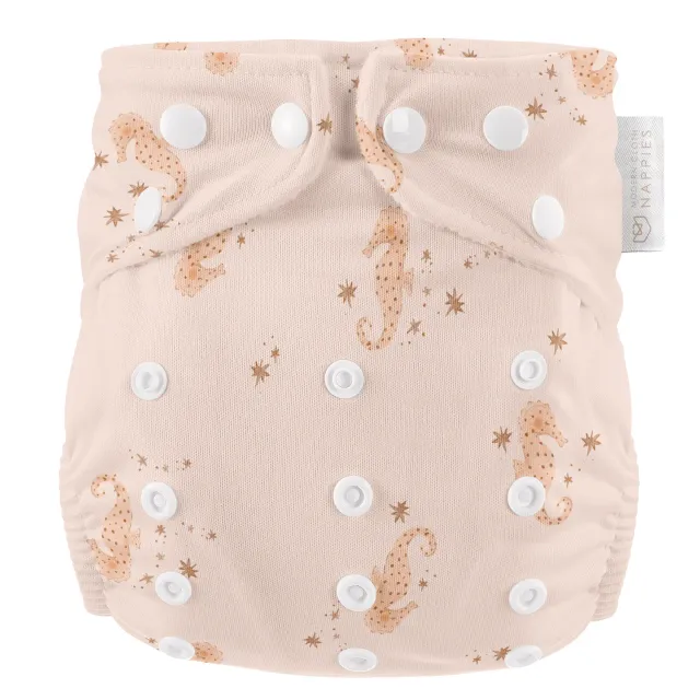 Modern Cloth Nappies Seahorse zwemluier one-size
