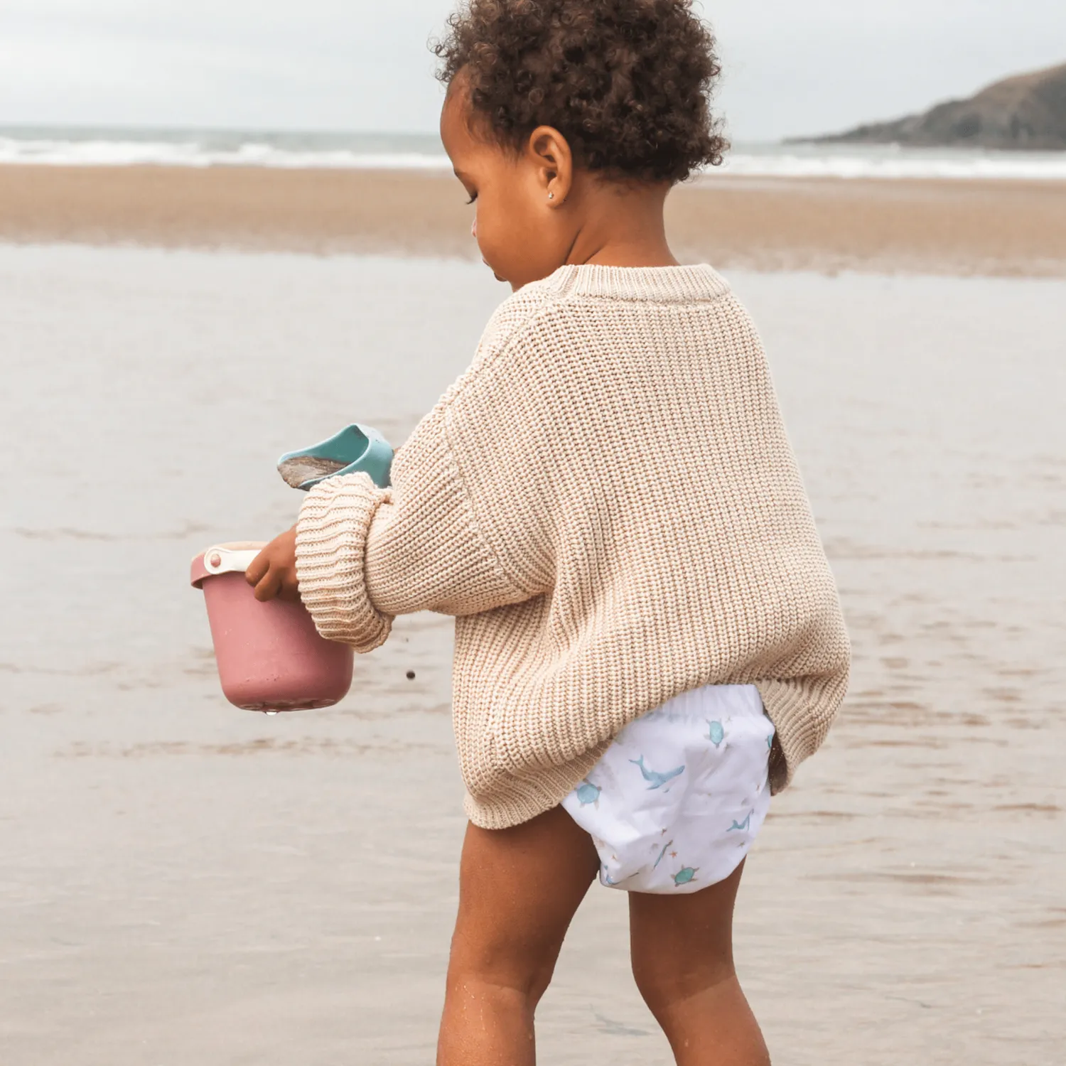 Modern Cloth Nappies Ocean Cuddles zwemluier one size