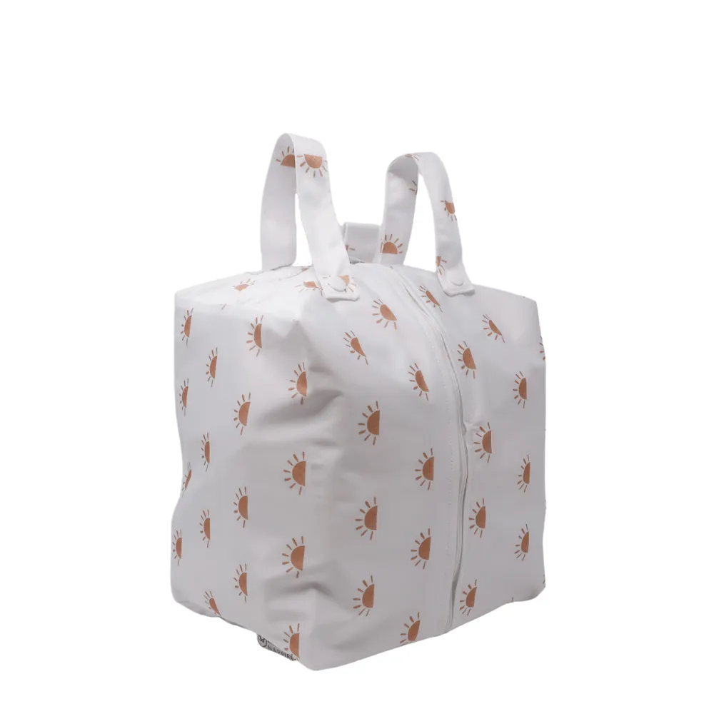Modern Cloth Nappies Nappy Pod luieretui Sunnies White Camel