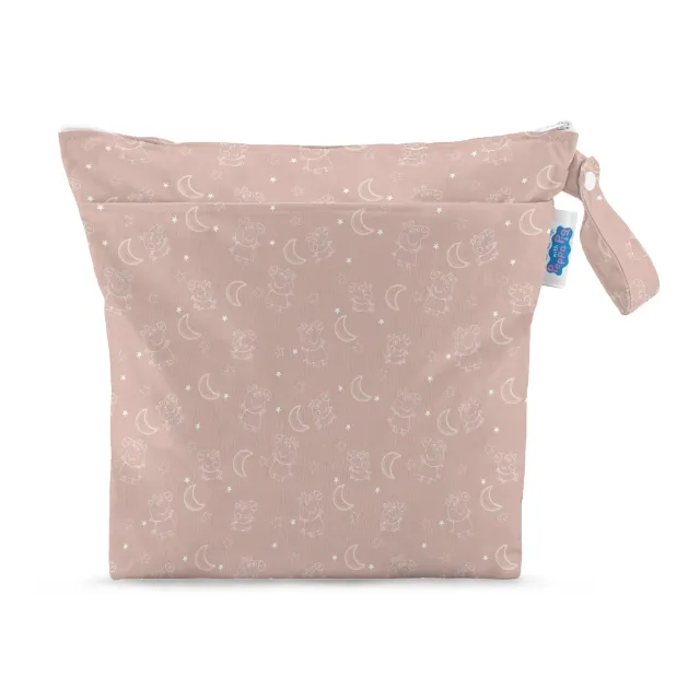 Modern Cloth Nappies Peppa Pig Grab & Go wetbag Moons & Stars waterdicht