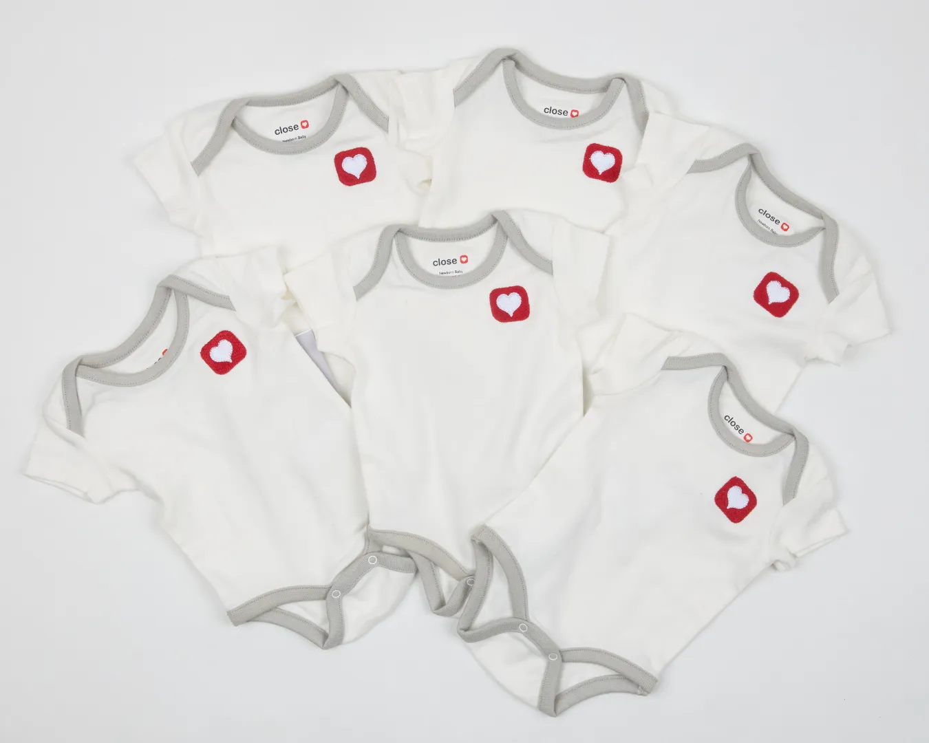Pop-in Organic romper korte mouw biologisch katoen 1 stuk