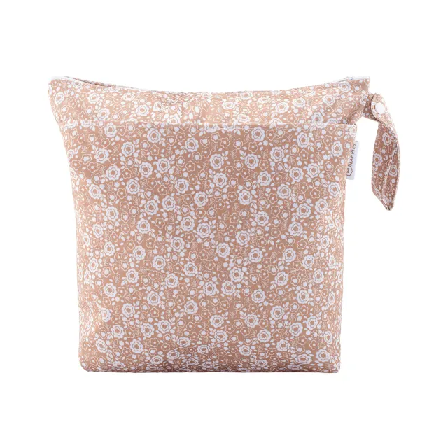 Modern Cloth Nappies Grab & Go wetbag Bloom met hengsel