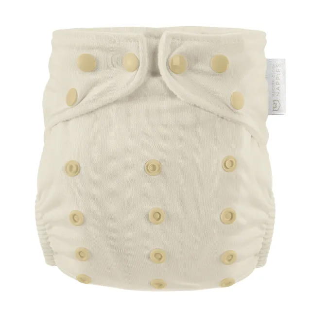 Modern Cloth Nappies Pearl Pocket All-In-One wasbare luier Soft Sand lekvrij