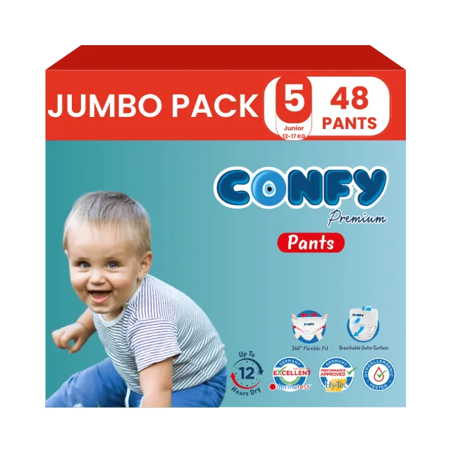 Confy Premium Maat 5 luierbroekjes 48 stuks jumbo