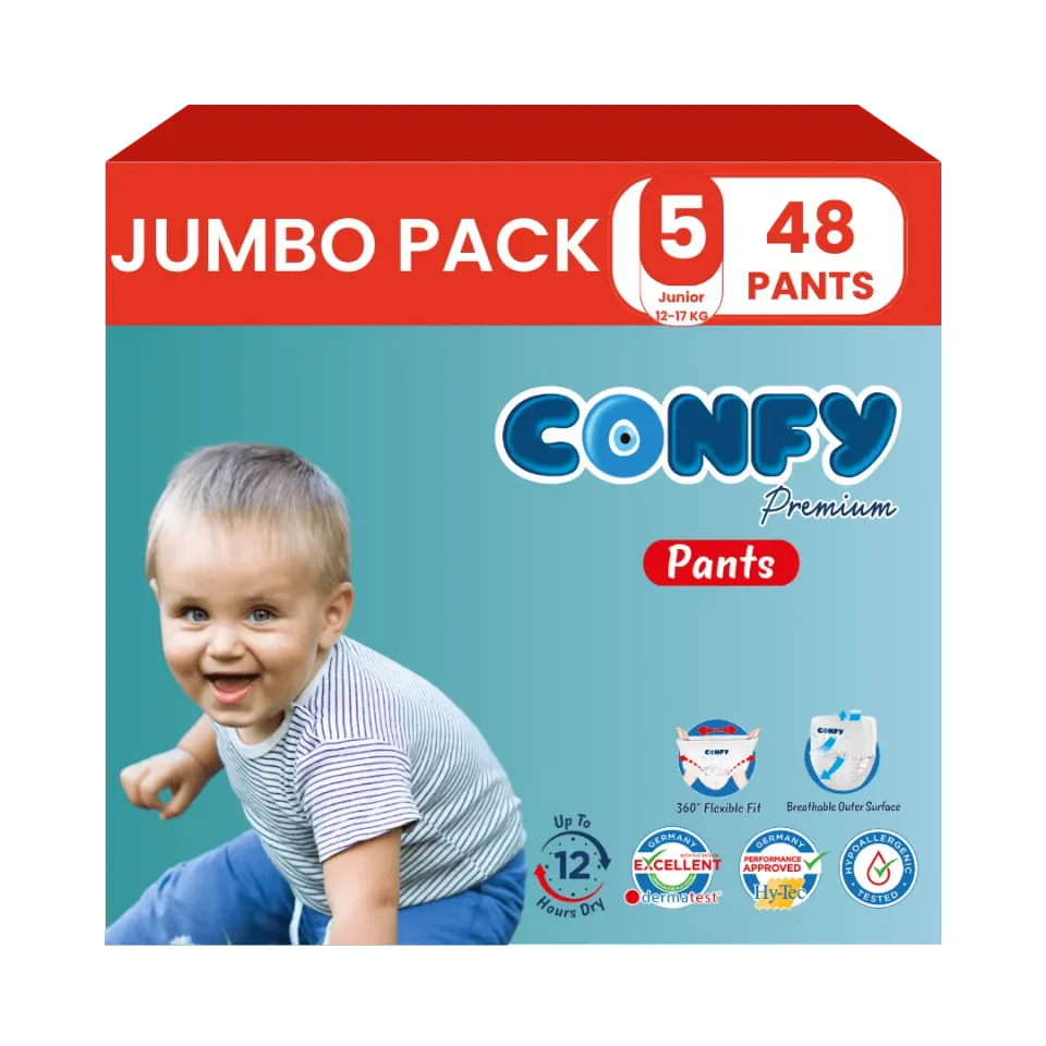 Confy Premium Maat 5 luierbroekjes 48 stuks jumbo