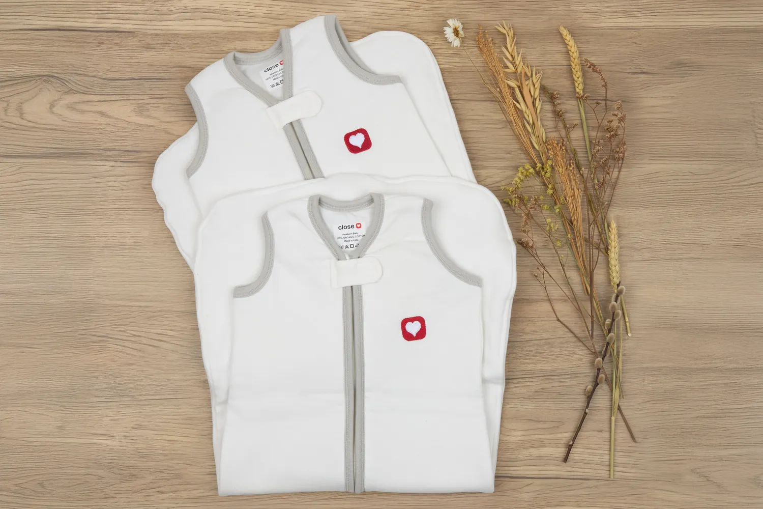 Pop-in slaapzak baby biologisch katoen 2.5 tog