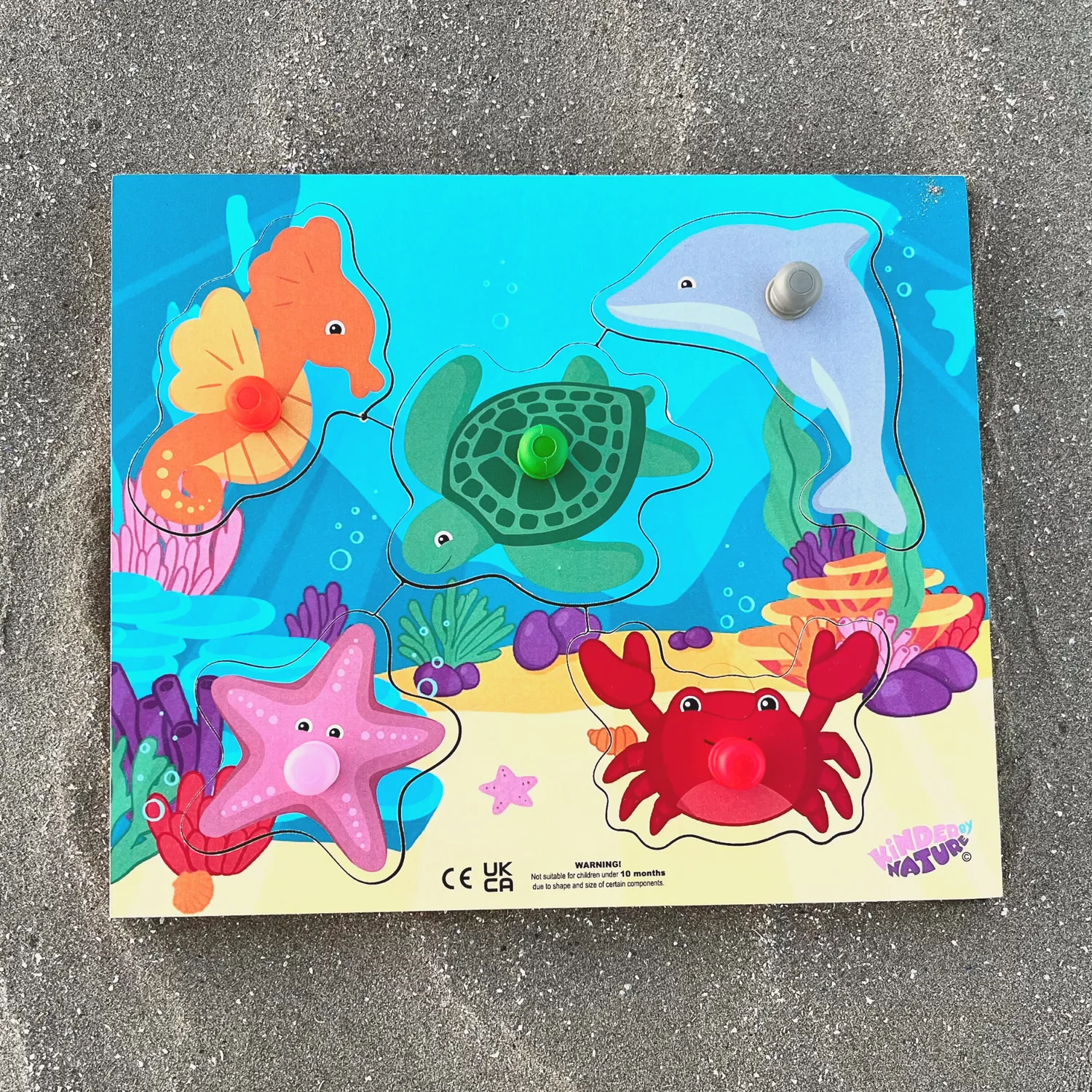 Jackson Reece Under the Sea puzzel hout 23,5 cm